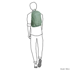 Kleine Rugzakken|Heren Rugzakken>Daniel Ray Laredo Waterproof Backpack 15.6" old green