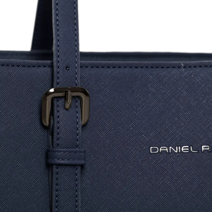 Schoudertassen|Shoppers>Daniel Ray Lithgow Laptop Shopper navy