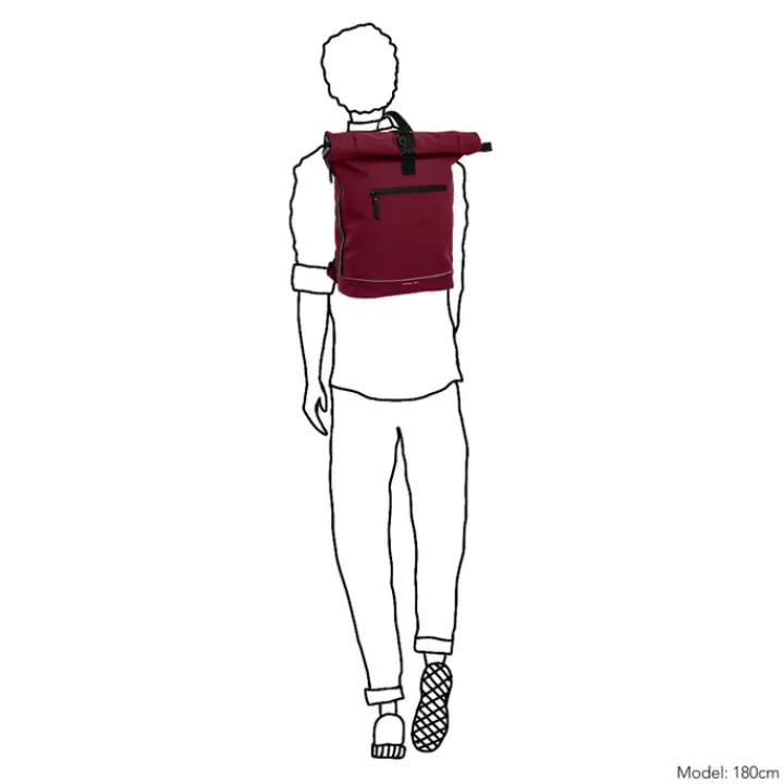 Kleine Rugzakken|Fietsrugzakken>Daniel Ray Mount Isa Bicycle Backpack burgundy