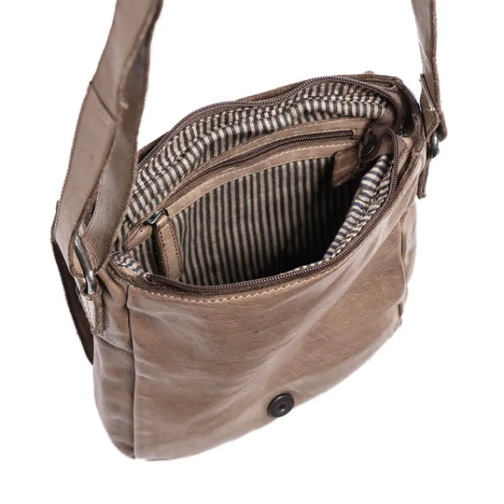 Schoudertassen|Crossbody>Daniel Ray Norwalk Crossbody taupe
