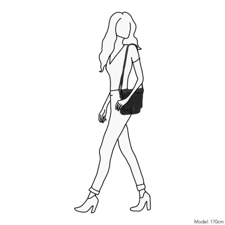 Schoudertassen|Crossbody>Daniel Ray Norwalk Crossbody black