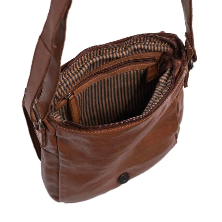 Schoudertassen|Crossbody>Daniel Ray Norwalk Crossbody cognac