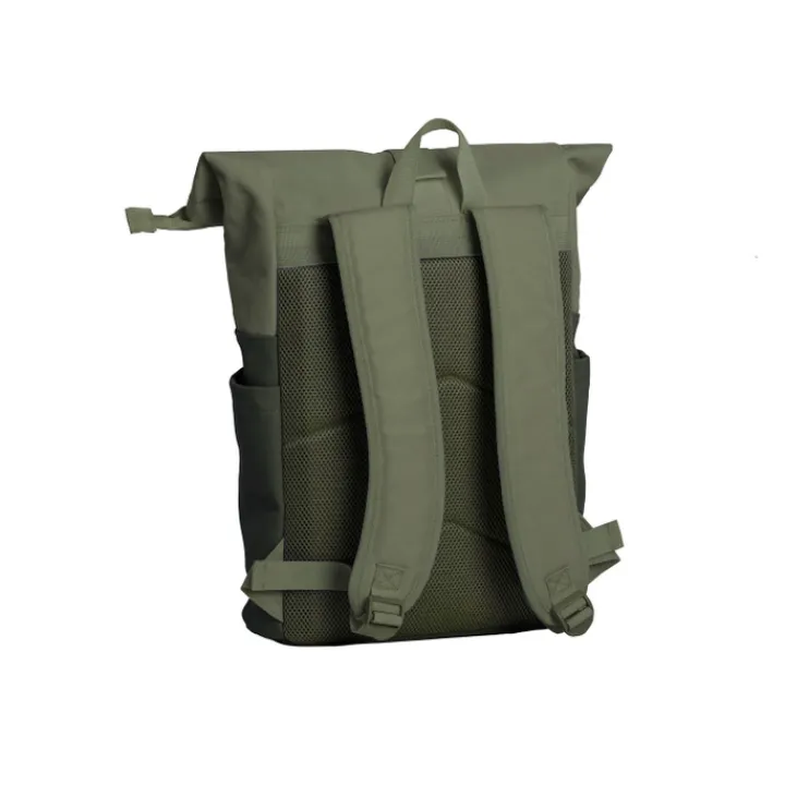 Kleine Rugzakken|Heren Rugzakken>Daniel Ray Pittsburgh Rolltop Backpack Coated 15.6" olive green