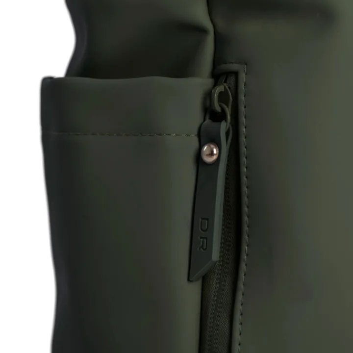 Kleine Rugzakken|Heren Rugzakken>Daniel Ray Pittsburgh Rolltop Backpack Coated 15.6" olive green