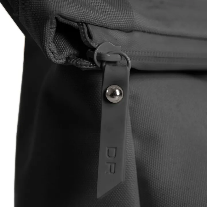 Kleine Rugzakken|Heren Rugzakken>Daniel Ray Pittsburgh Rolltop Backpack Coated 15.6" dark grey