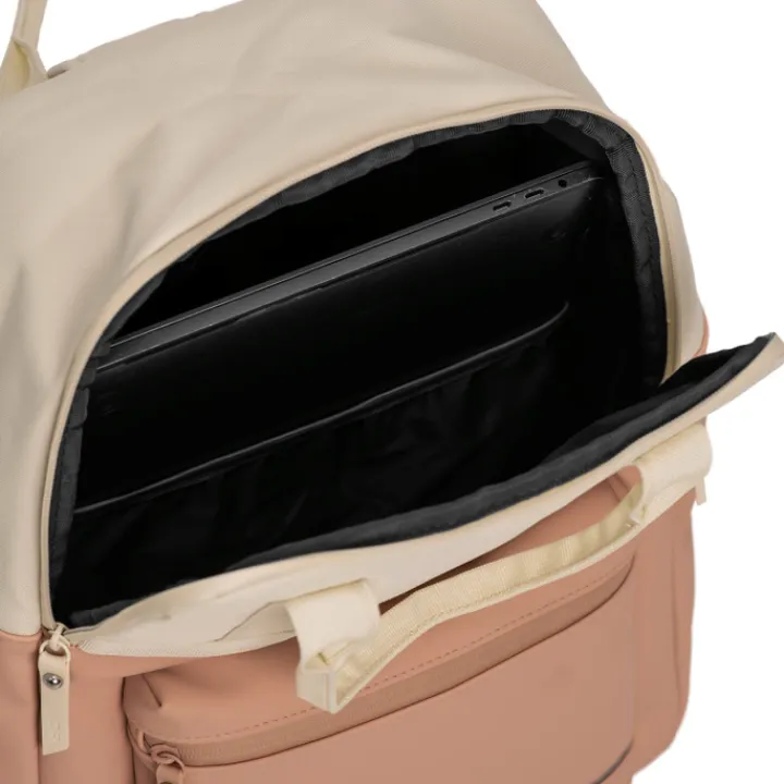 Kleine Rugzakken|Heren Rugzakken>Daniel Ray Providenc Water-Repellent Backpack old pink/beige