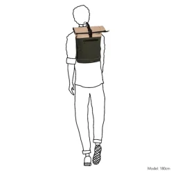 Heren Rugzakken|Dames Rugzakken>Daniel Ray Rockhampton Rolltop Backpack L moss green-khaki