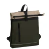 Mini Rugzakken|Kleine Rugzakken>Daniel Ray Seattle Waterproof Rolltop Backpack moss green