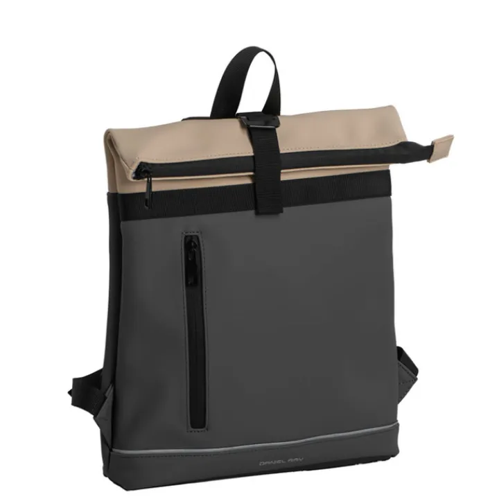 Mini Rugzakken|Kleine Rugzakken>Daniel Ray Seattle Waterproof Rolltop Backpack dark grey