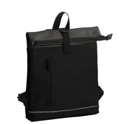 Mini Rugzakken|Kleine Rugzakken>Daniel Ray Seattle Waterproof Rolltop Backpack black
