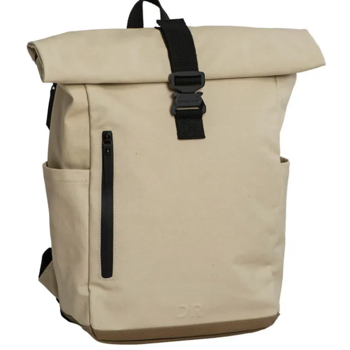 Daypack|15.6 Inch Laptoptassen>Daniel Ray Wangaratta Rolltop Backpack XL beige