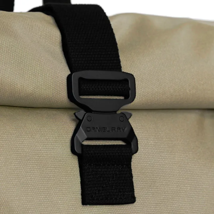 Daypack|15.6 Inch Laptoptassen>Daniel Ray Wangaratta Rolltop Backpack XL beige