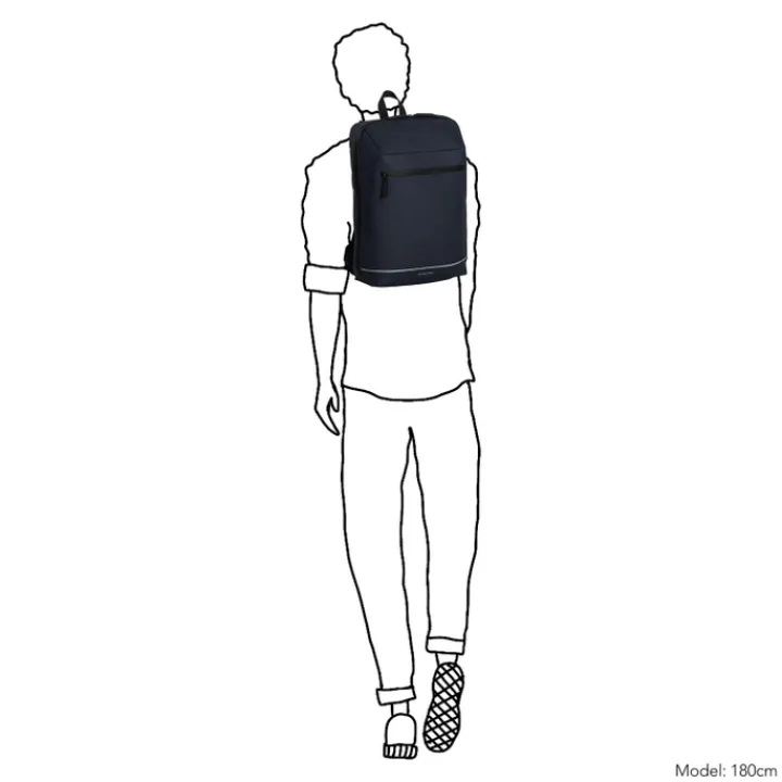 Heren Rugzakken|Schoolrugzak>Daniel Ray Wollongong Waterproof Office Backpack XL marine
