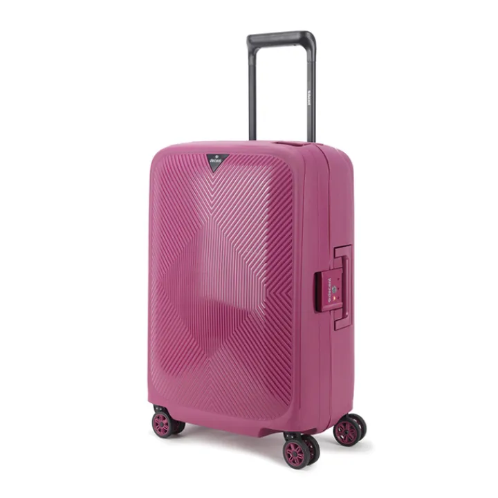Transavia Trolleys|Handbagage Trolleys>Decent Axiss-Fix 4 Wiel Cabin Trolley 55 lavendel