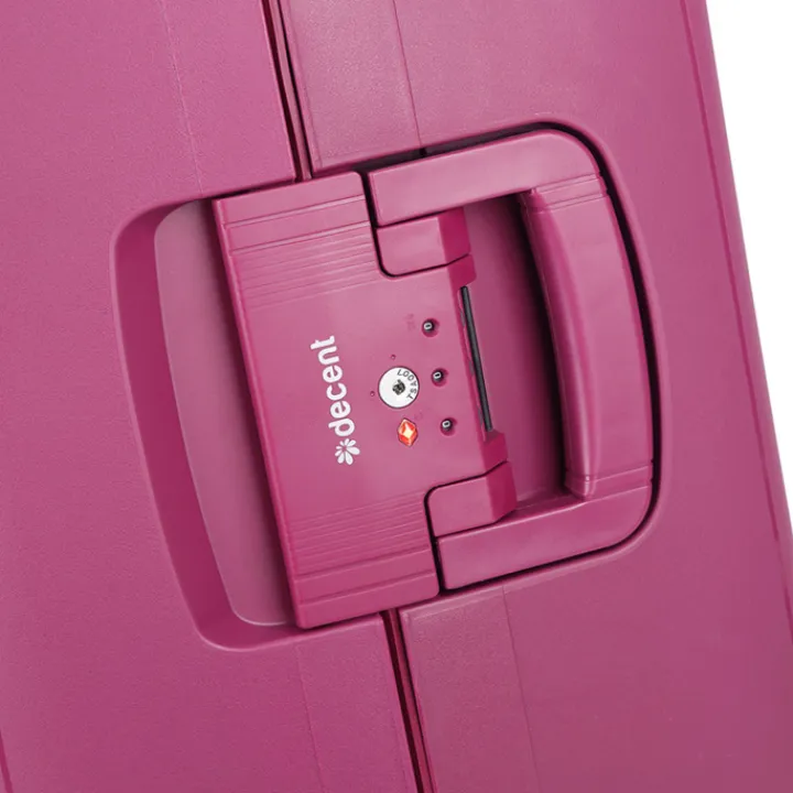 Harde Koffers|Reiskoffers>Decent Axiss-Fix 4 Wiel Trolley 78 lavendel