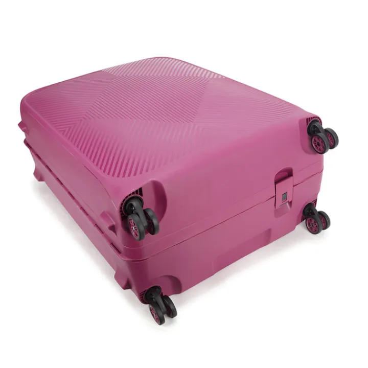 Harde Koffers|Reiskoffers>Decent Axiss-Fix 4 Wiel Trolley 78 lavendel