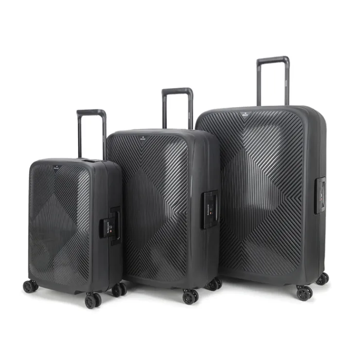 Reistrolleys|Reiskoffers>Decent Axiss-Fix 4 Wiel Trolley 68 zwart