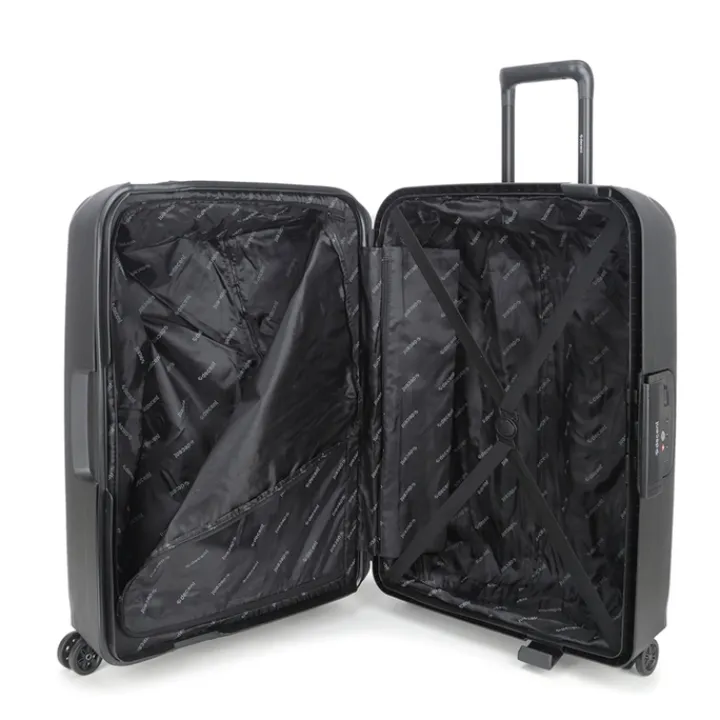 Reistrolleys|Reiskoffers>Decent Axiss-Fix 4 Wiel Trolley 68 zwart