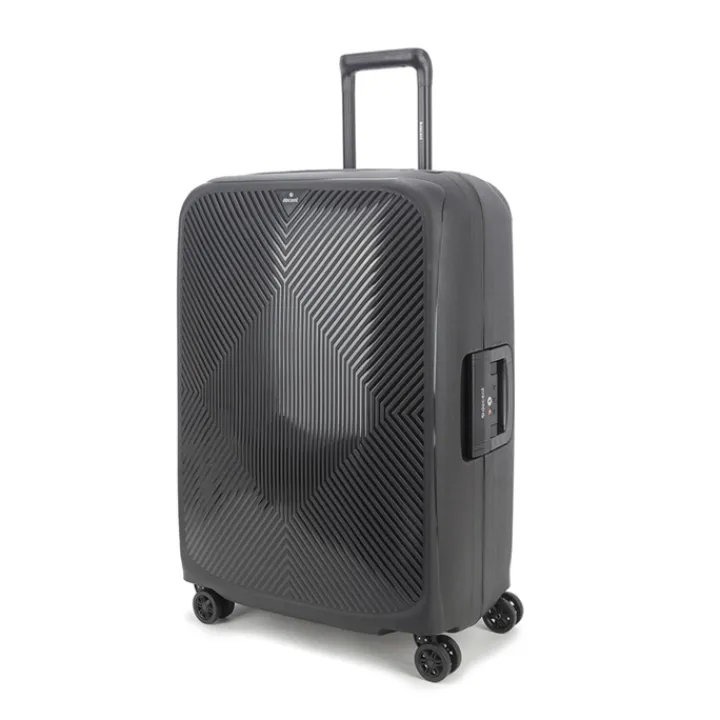 Reistrolleys|Reiskoffers>Decent Axiss-Fix 4 Wiel Trolley 68 zwart