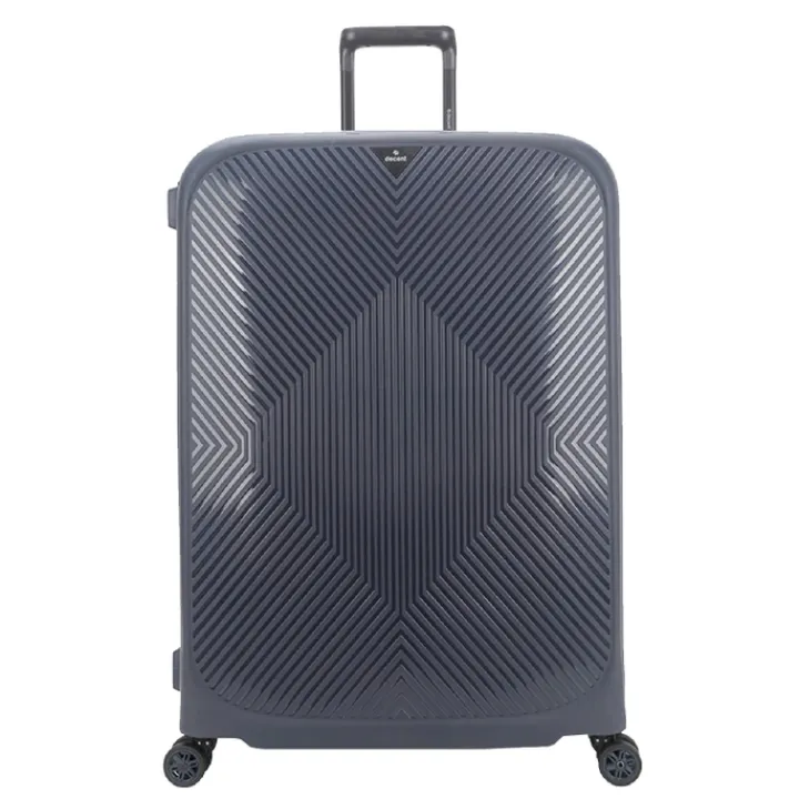 Harde Koffers|Reiskoffers>Decent Axiss-Fix 4 Wiel Trolley 78 donkerblauw