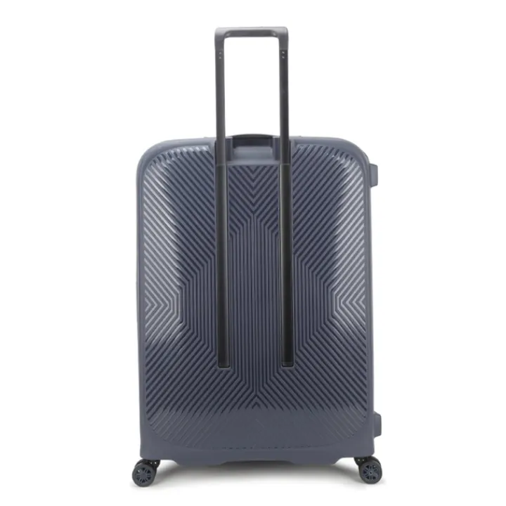 Harde Koffers|Reiskoffers>Decent Axiss-Fix 4 Wiel Trolley 78 donkerblauw