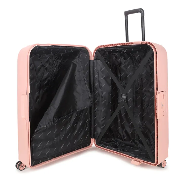 Reistrolleys|Reiskoffers>Decent Axiss-Fix 4 Wiel Trolley 78 licht roze