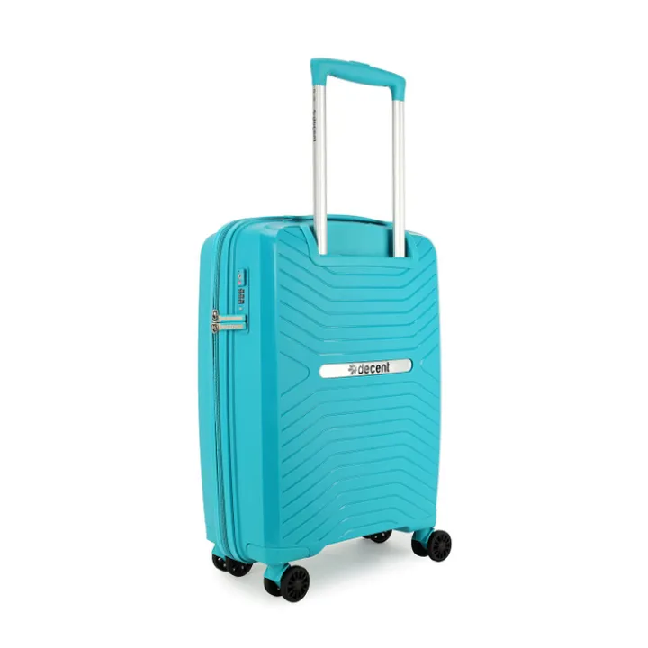 Transavia Trolleys|Klm Trolleys>Decent Cross-One Cabin Trolley 55/35 light blue