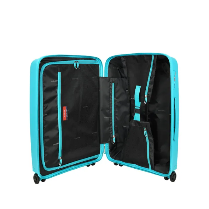 Lichtgewicht Koffers|Harde Koffers>Decent Cross-One Trolley 66 light blue