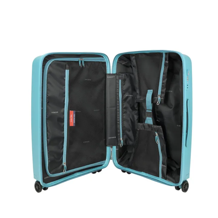 Lichtgewicht Koffers|Harde Koffers>Decent Cross-One Trolley 66 petrol