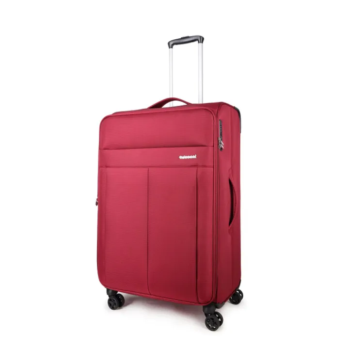 Lichtgewicht Koffers|Zachte Koffers>Decent D-Upright Trolley 76 red