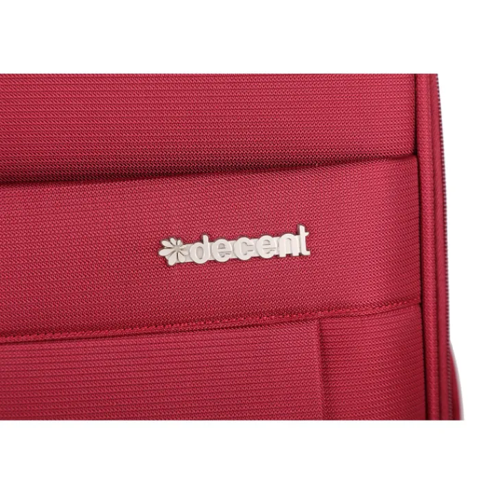 Lichtgewicht Koffers|Zachte Koffers>Decent D-Upright Trolley 76 red