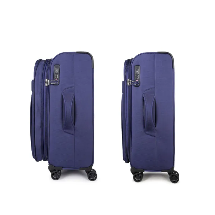 Reistrolleys|Reiskoffers>Decent D-Upright Trolley 76 dark blue