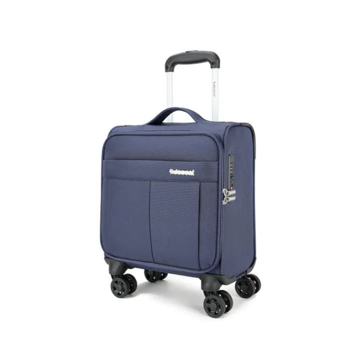 Handbagage Trolleys|Reistrolleys>Decent D-Upright Underseater Trolley 42cm dark blue