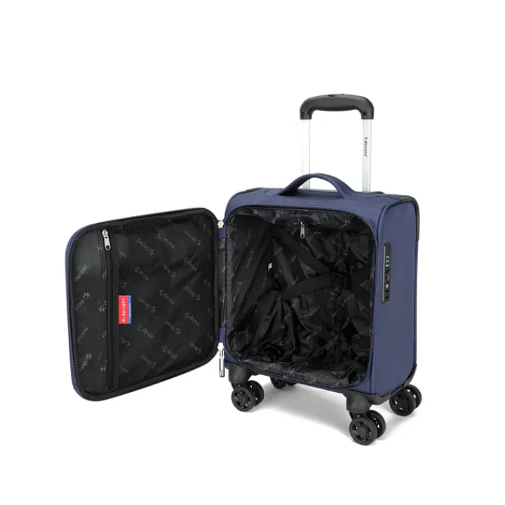 Handbagage Trolleys|Reistrolleys>Decent D-Upright Underseater Trolley 42cm dark blue