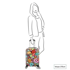 Transavia Trolleys|Klm Trolleys>Decent Forenza Trolley 55 flowers
