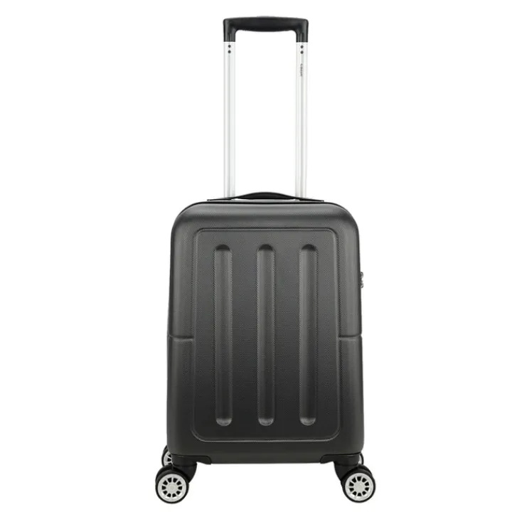 Handbagage Trolleys|Handbagage Koffers>Decent Neon-Fix Trolley 55 antraciet