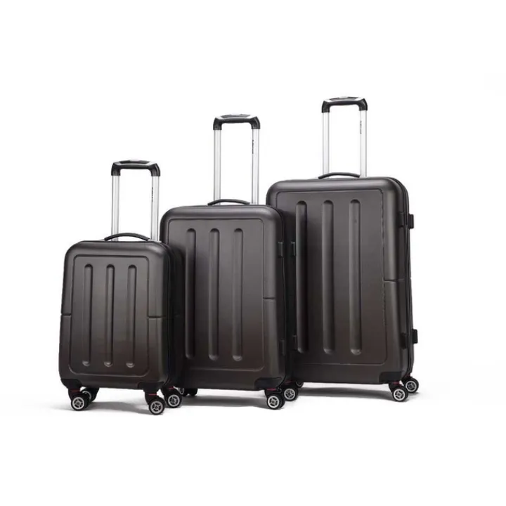 Handbagage Trolleys|Handbagage Koffers>Decent Neon-Fix Trolley 55 antraciet