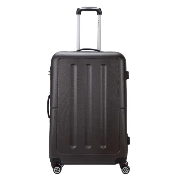 Harde Koffers|Reiskoffers>Decent Neon-Fix Trolley 76 antraciet