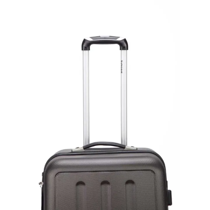 Harde Koffers|Reiskoffers>Decent Neon-Fix Trolley 76 antraciet