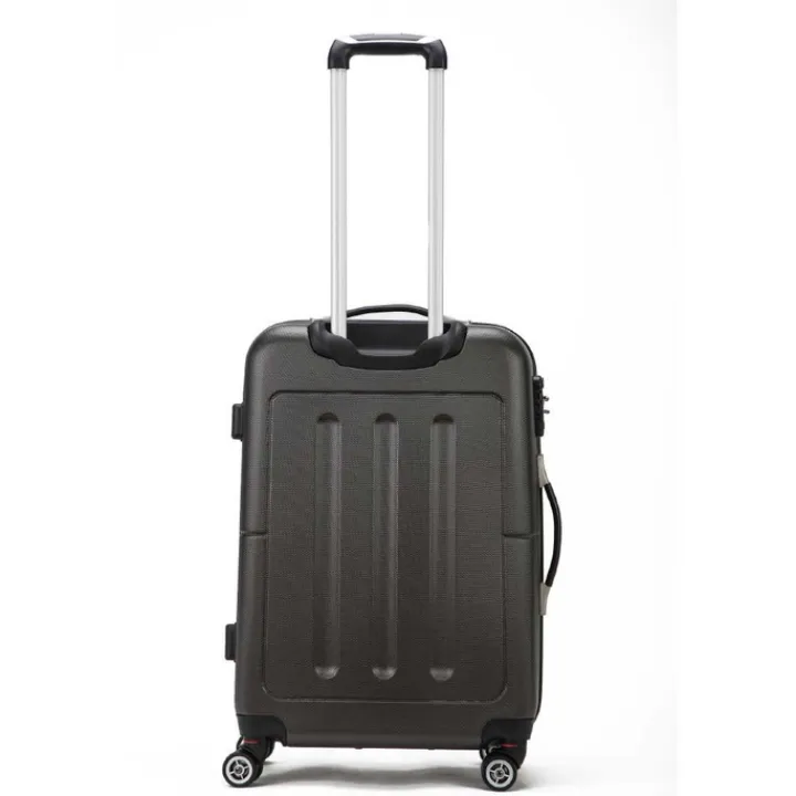 Harde Koffers|Reiskoffers>Decent Neon-Fix Trolley 76 antraciet