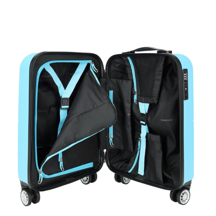 Handbagage Trolleys|Reistrolleys>Decent Neon-Fix Trolley 55 blauw