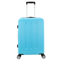 Harde Koffers|Reiskoffers>Decent Neon-Fix Trolley 66 blauw