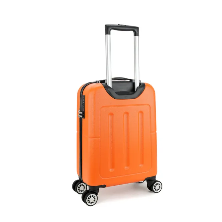 Handbagage Trolleys|Reistrolleys>Decent Neon-Fix Trolley 55 oranje
