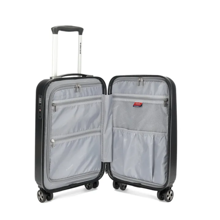 Transavia Trolleys|Klm Trolleys>Decent Paradiso Spinner 55 black