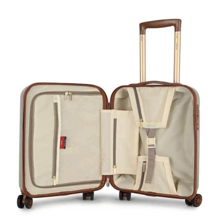 Transavia Trolleys|Klm Trolleys>Decent Retro Cabin Trolley 55 taupe