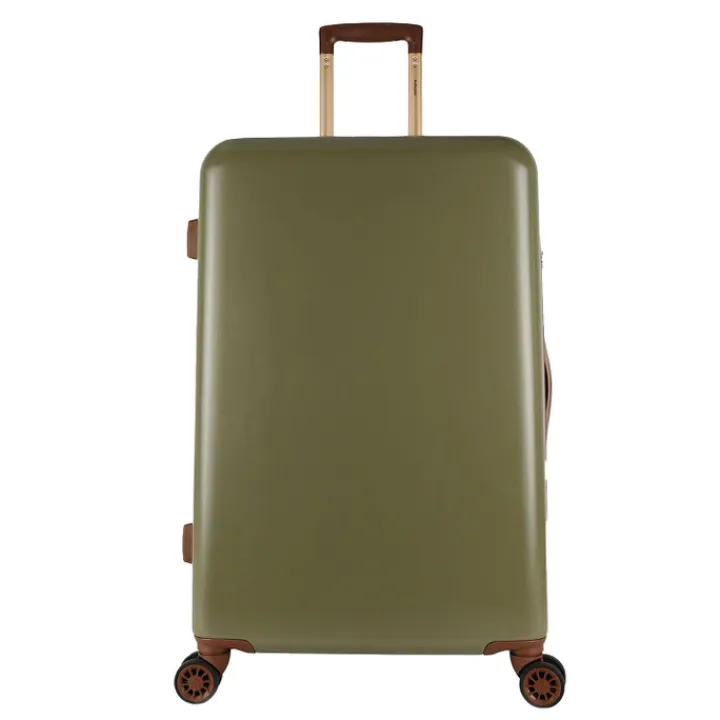 Reistrolleys|Reiskoffers>Decent Retro Trolley 76 dark green