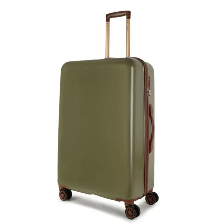 Reistrolleys|Reiskoffers>Decent Retro Trolley 76 dark green
