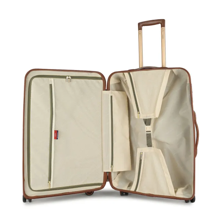 Reistrolleys|Reiskoffers>Decent Retro Trolley 76 dark green