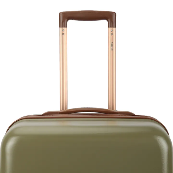 Reistrolleys|Reiskoffers>Decent Retro Trolley 76 dark green