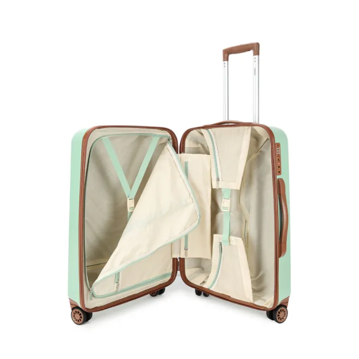 Reistrolleys|Reiskoffers>Decent Retro Trolley 67 olive